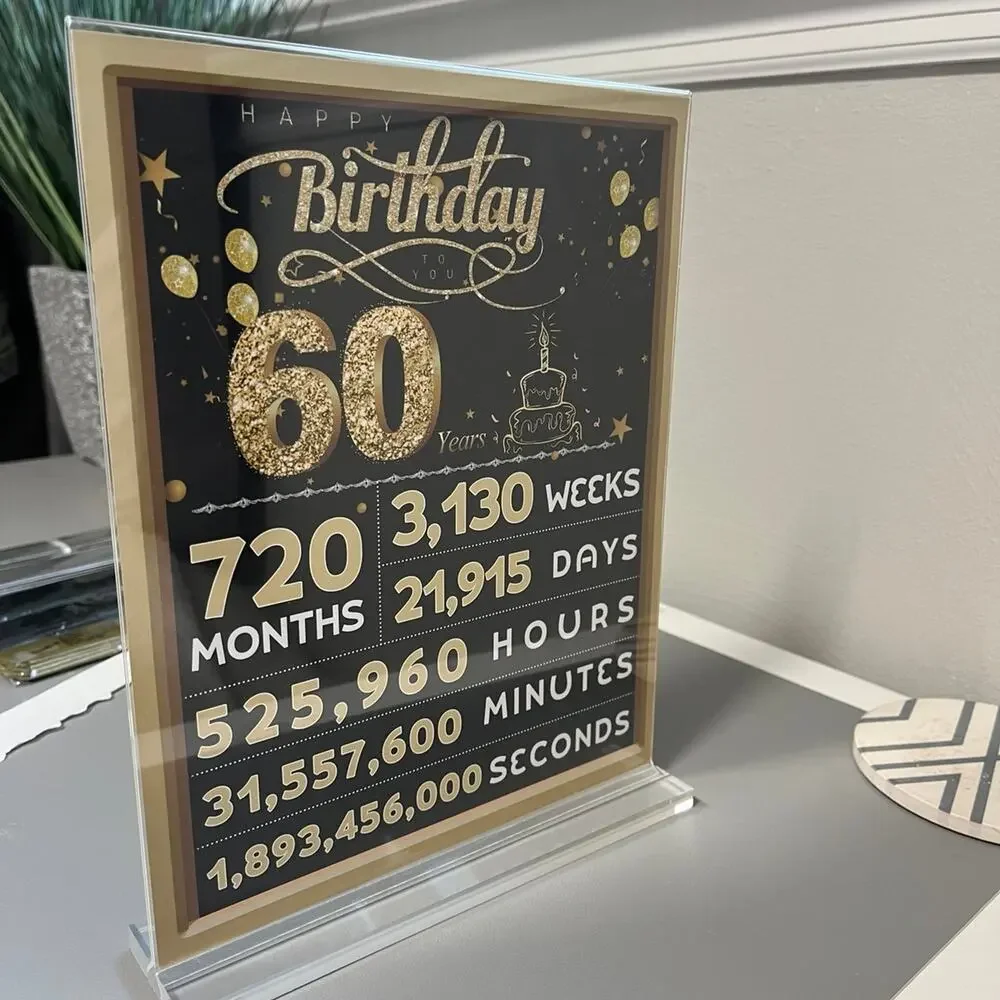 60th party decor